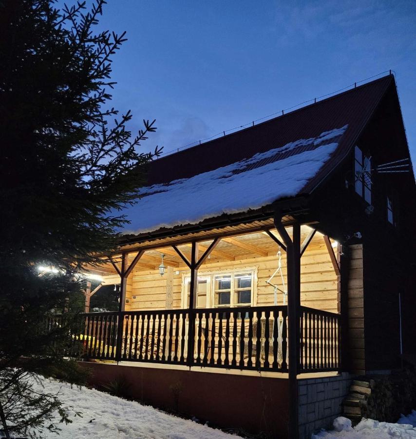 Urocza Chata Z Sauna W Bieszczadzkim Parku Krajobrazowym Bukowiec  Exterior foto