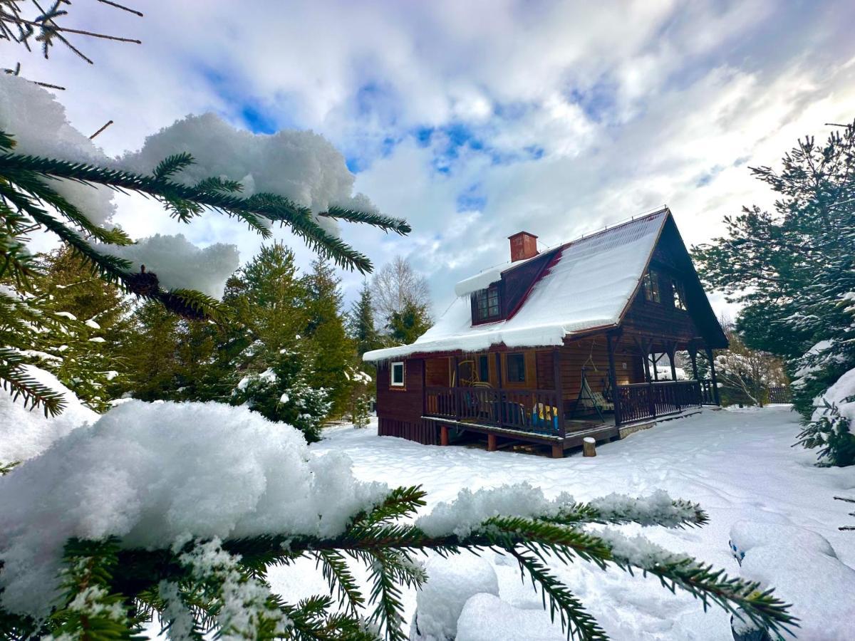 Urocza Chata Z Sauna W Bieszczadzkim Parku Krajobrazowym Bukowiec  Exterior foto