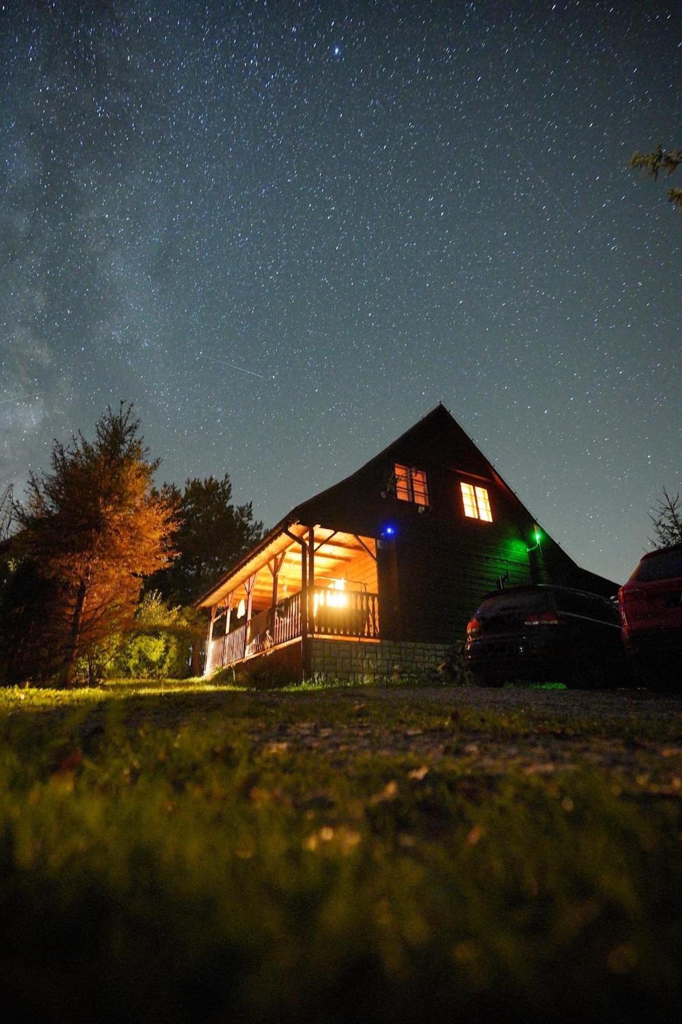 Urocza Chata Z Sauna W Bieszczadzkim Parku Krajobrazowym Bukowiec  Exterior foto